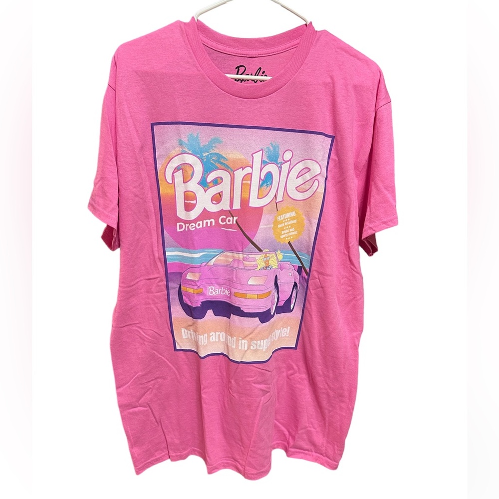🦋BARBIE DREAM CAR PINK T-SHIRT